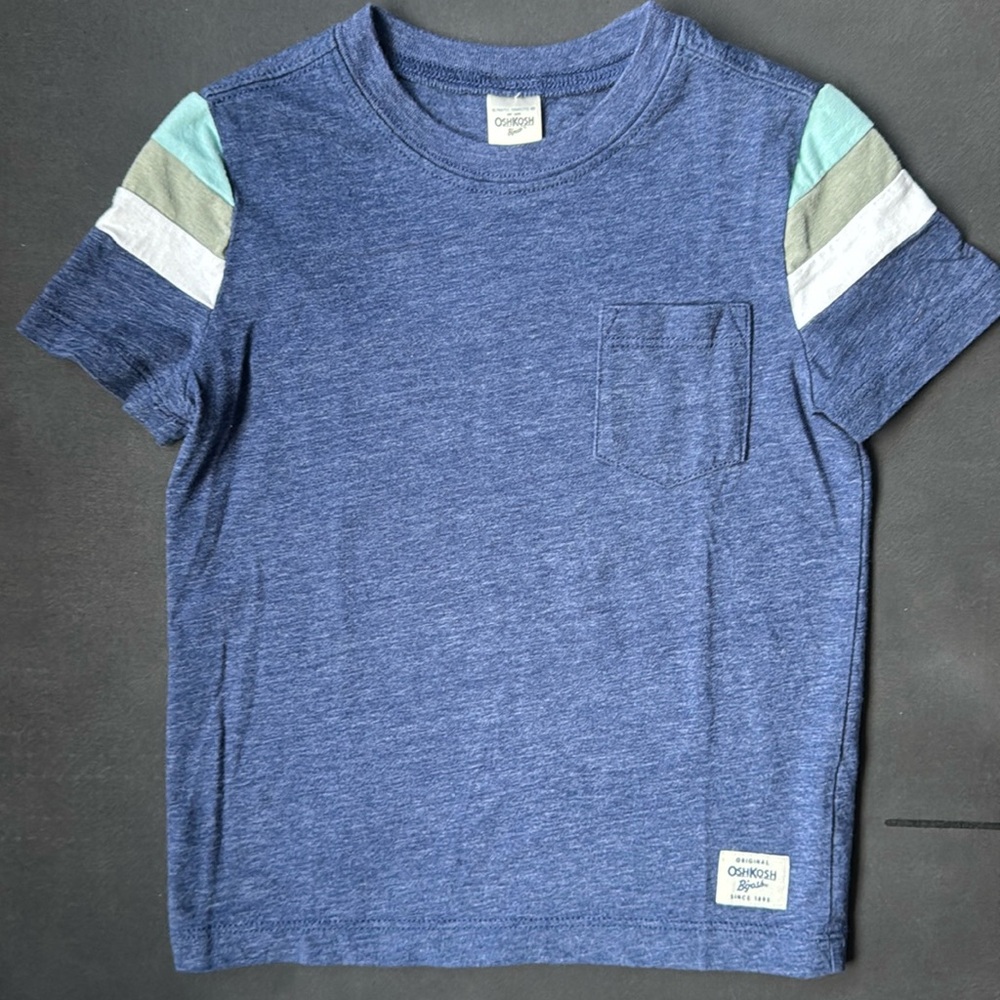Toddler 2 pc set Blue & Teal Outfit - Picture 3 of 12